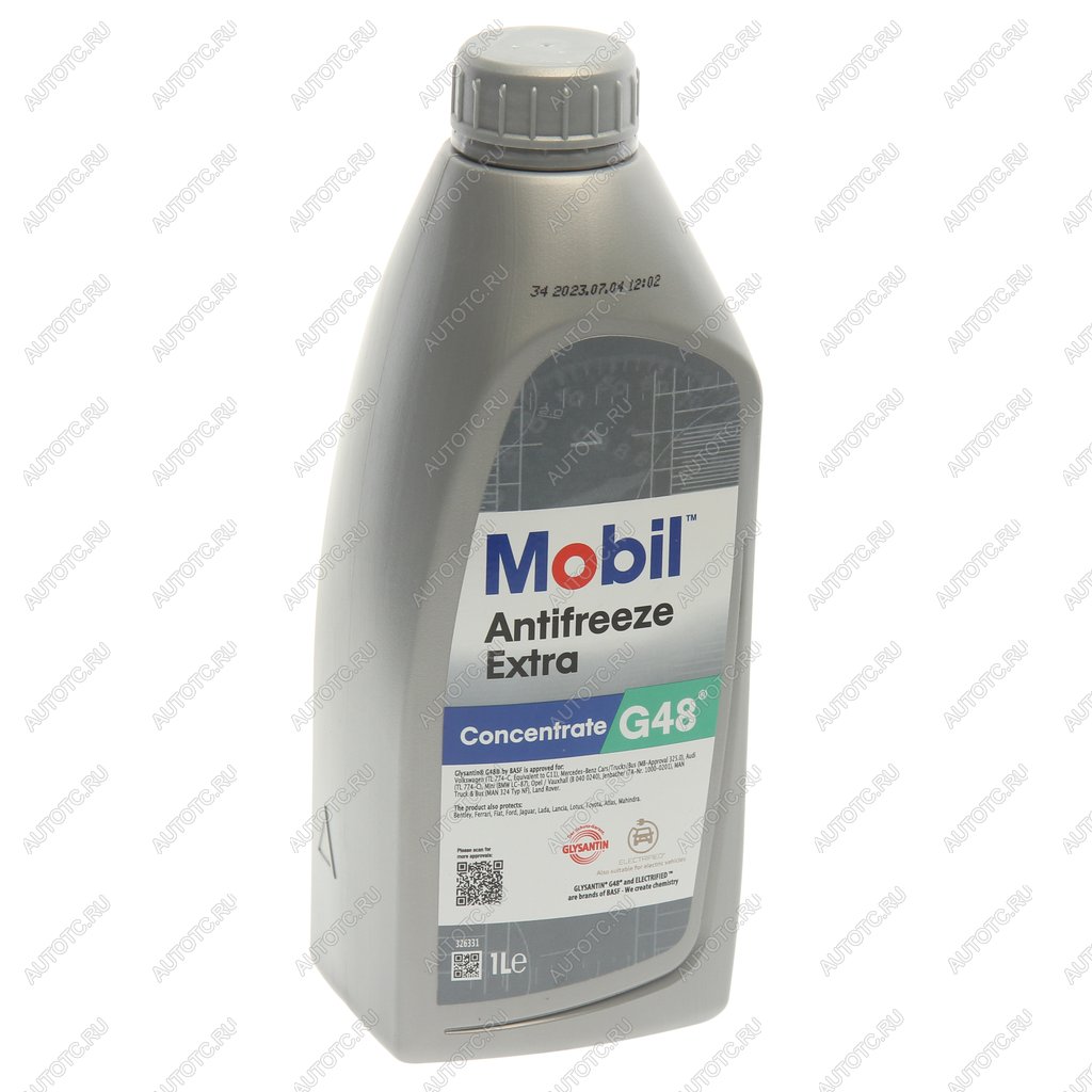 1 149 р. Антифриз синий -38C концентрат 1л Extra Concentrate MOBIL MOBIL 151157  с доставкой в г. Пермь