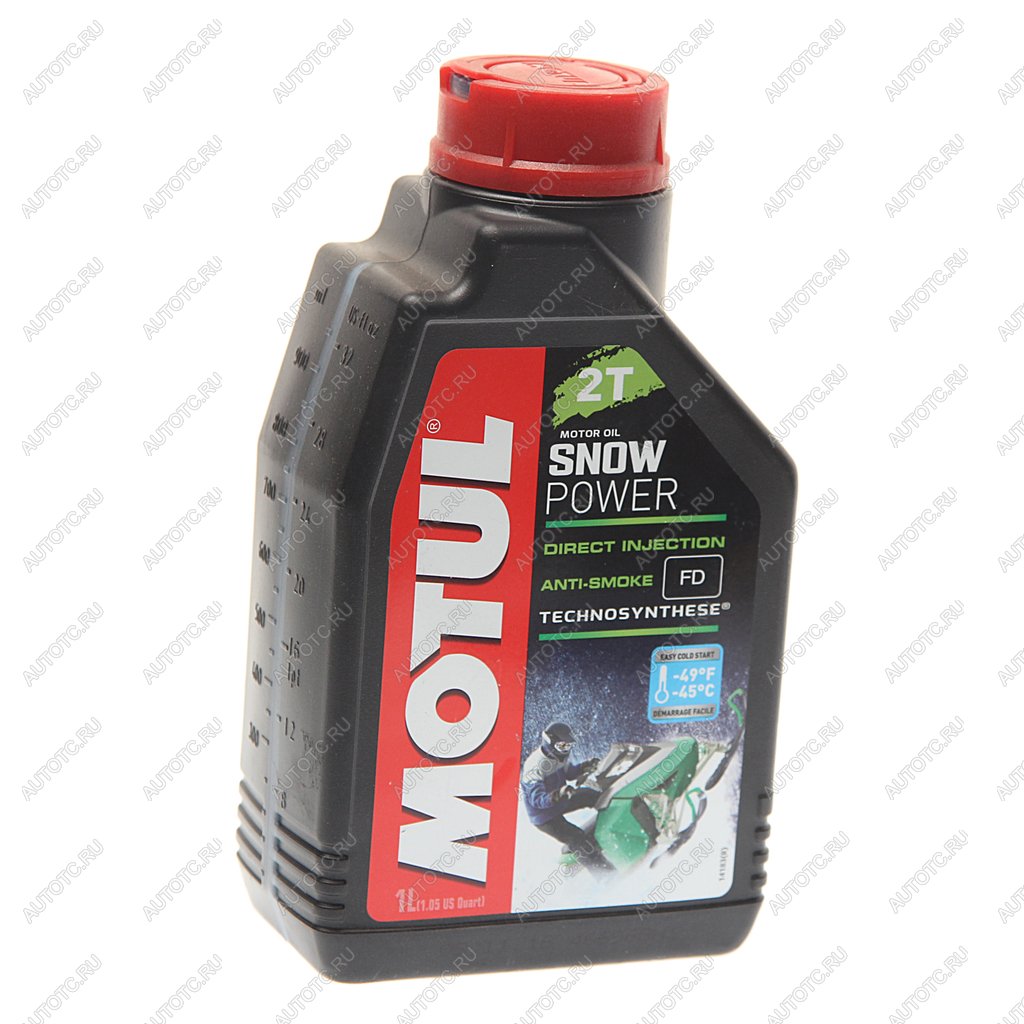 1 599 р. Масло моторное для 2-х тактных двигателей SNOWPOWER ESTER 2T синт.1л MOTUL MOTUL 105887  с доставкой в г. Пермь