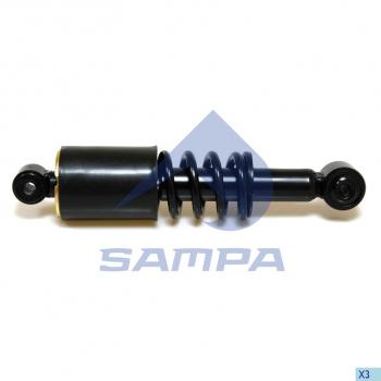 Амортизатор MAN TGA кабины задний с пружиной (252349 OO) SAMPA SAMPA 020.295-01
