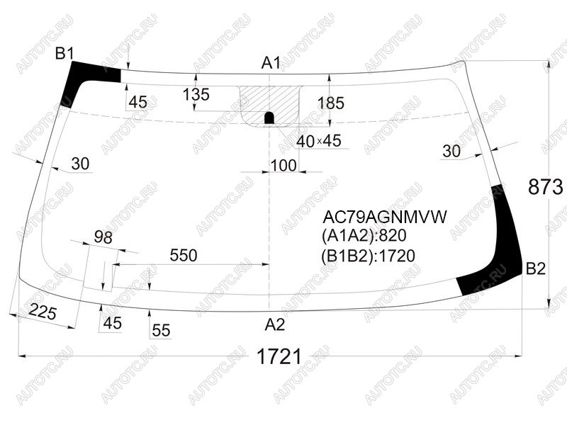 6 849 р. Стекло лобовое (Датчик дождя/ Молдинг) Chevrolet Tahoe 06-14 / Cadillac Escalade 06-15 / Chevrolet S FUYAO AC79AGNMVW, ac79agnmvw FUYAO AC79AGNMVW  с доставкой в г. Пермь