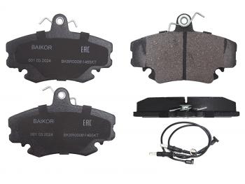 Колодки тормозные передние BAIKOR Renault Logan 1 дорестайлинг (2004-2010)