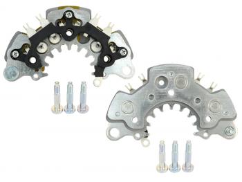 Диодный мост генератора NISSAN MAXIMA 94-00 VQ20DEVQ30DEMURANO 05- VQ35DE D=119mm (диоды 6х40amp) SAT ST-133-0014