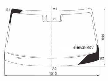 9 199 р. Стекло лобовое (Датчик дождя Место под датчик запотевания) Hyundai Sonata 19-23 FUYAO 4186AGNMOV  с доставкой в г. Пермь. Увеличить фотографию 1