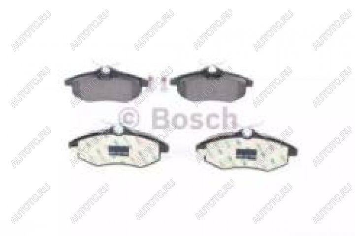 2 479 р. Колодки тормозные передние (4шт.) BOSCH CITROEN C2 (2003-2009)  с доставкой в г. Пермь