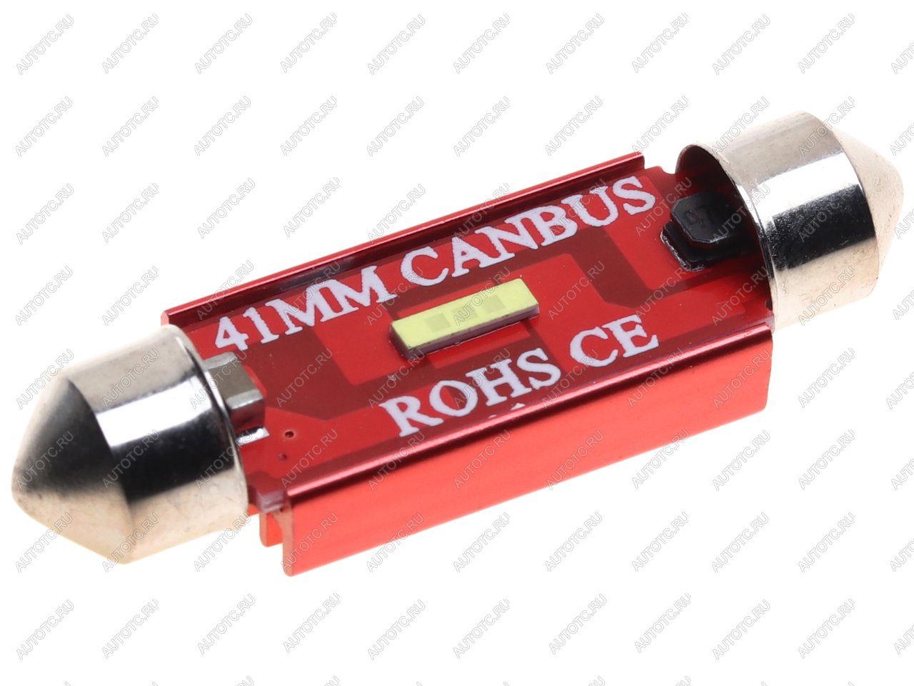 198 р. Лампа светодиодная 1224V C5W SV8.5-8 41мм с блокиратором ошибок CANbus LED 1 SMD 1860 White MISTAR MISTAR mis-170541  с доставкой в г. Пермь