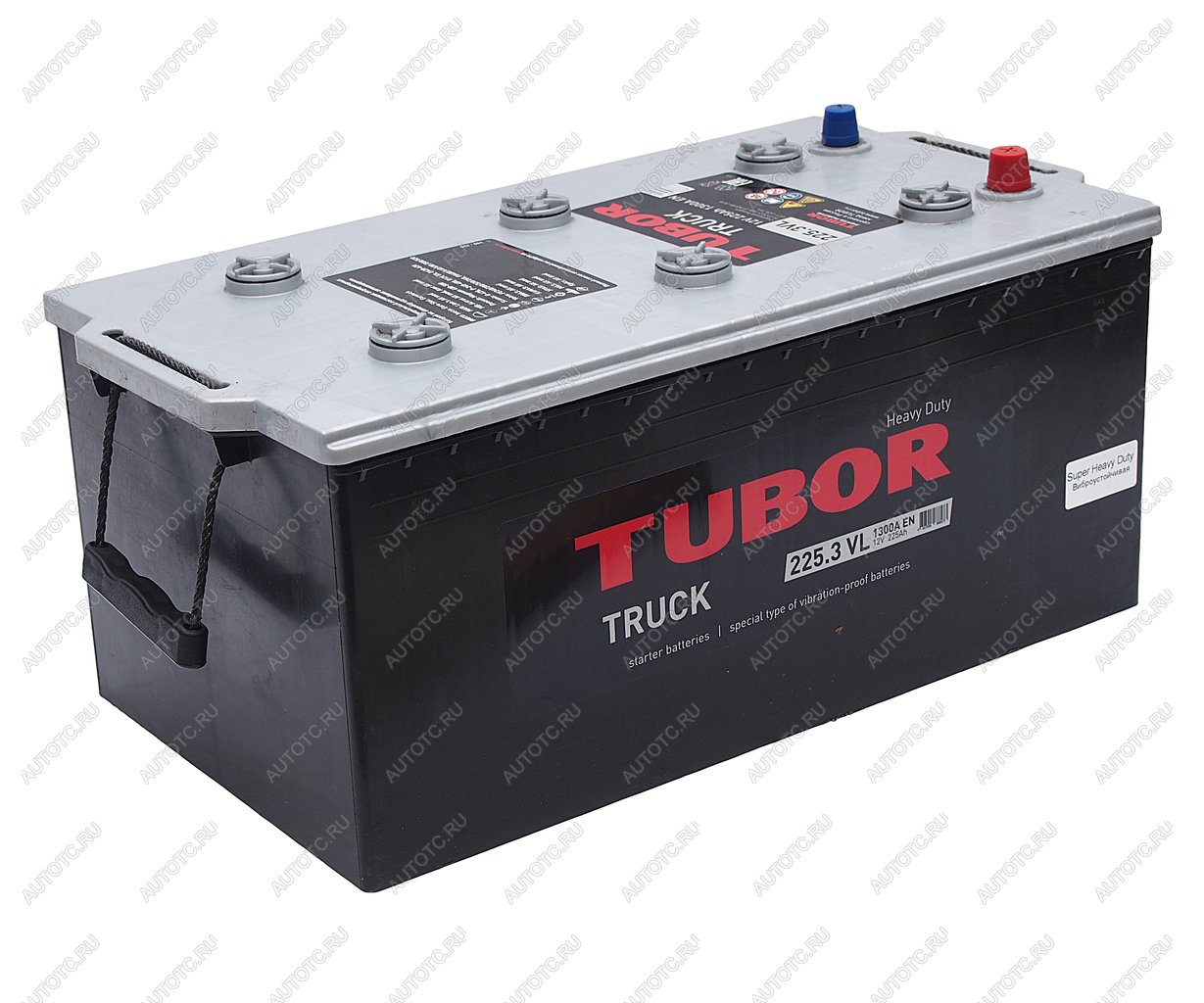 37 599 р. Аккумулятор TUBOR Truck EFB 225Ач обратная полярность TUBOR 6ст225(3)  с доставкой в г. Пермь
