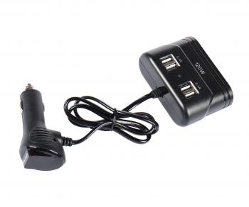 889 р. Разветвитель прикуривателя 3-х гнездовой 12-24V 2USB OLESSON OLESSON no.1680  с доставкой в г. Пермь. Увеличить фотографию 1