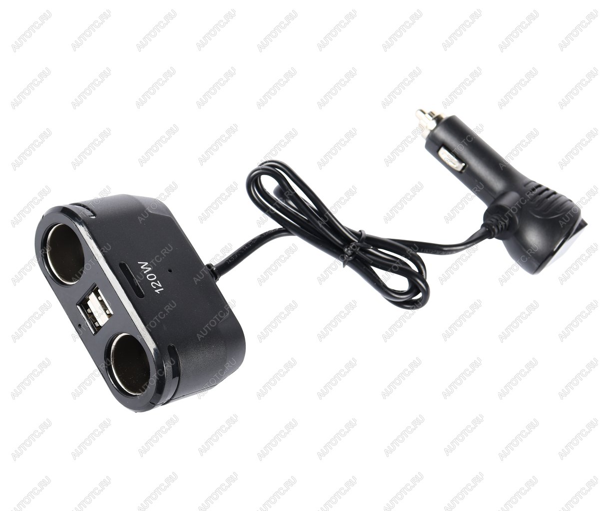 679 р. Разветвитель прикуривателя 2-х гнездовой 12-24V 2USB OLESSON OLESSON no.1675  с доставкой в г. Пермь