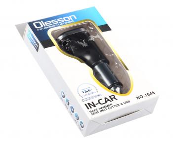489 р. Устройство зарядное в прикуриватель 2USB 12V OLESSON OLESSON no.1648  с доставкой в г. Пермь. Увеличить фотографию 4