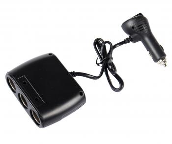889 р. Разветвитель прикуривателя 3-х гнездовой 12-24V 2USB OLESSON OLESSON no.1679  с доставкой в г. Пермь. Увеличить фотографию 2