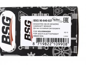 1 189 р. Датчик положения распредвала VW Passat (00-05) BSG BSG bsg90840027  с доставкой в г. Пермь. Увеличить фотографию 5