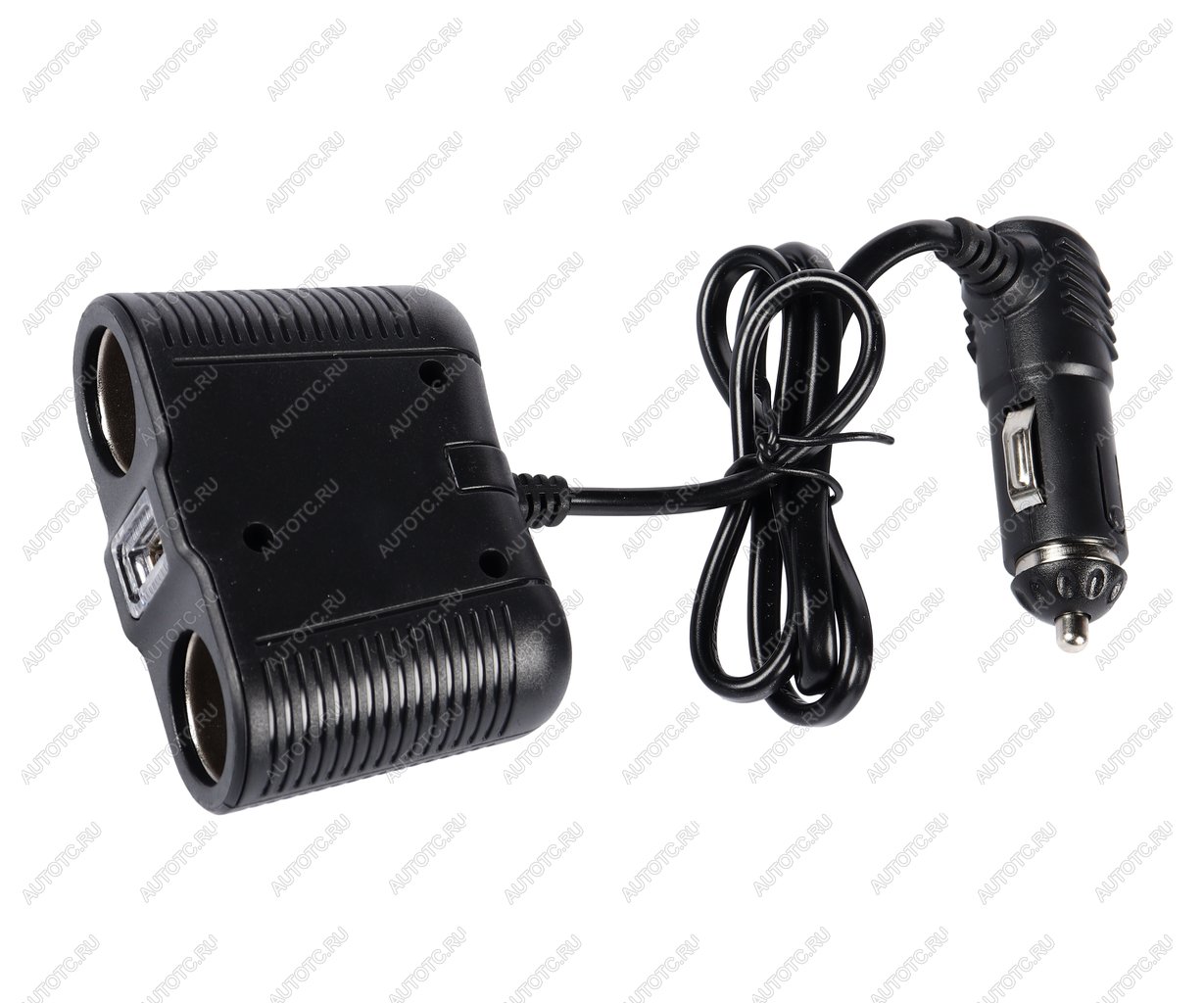 291 р. Разветвитель прикуривателя 2-х гнездовой 12-24V 1USB OLESSON OLESSON no.1645  с доставкой в г. Пермь