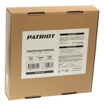 5 499 р. Горелка газовая для полуавтоматического сварочного аппарата 3м PATRIOT PATRIOT 605001825  с доставкой в г. Пермь. Увеличить фотографию 3