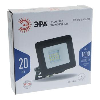 339 р. Светильник светодиодный 220V 20W 6500K черный ЭРА ЭРА lpr-023-0-65k-020  с доставкой в г. Пермь. Увеличить фотографию 5