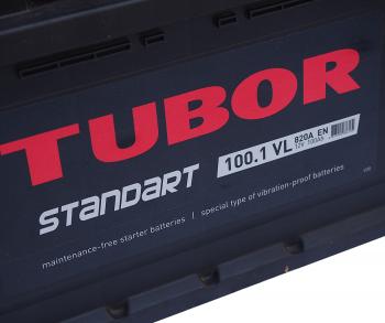 13 849 р. Аккумулятор TUBOR Standart 100Ач TUBOR 6ст100(1)  с доставкой в г. Пермь. Увеличить фотографию 3