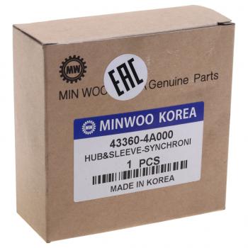 3 599 р. Синхронизатор HYUNDAI Porter 3,4 передачи (обойма+ступица) MINWOO MINWOO 43360-4a000  с доставкой в г. Пермь. Увеличить фотографию 3