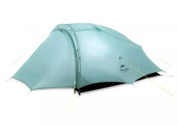 7 499 р. Палатка Naturehike Outdoor 2-местная, алюминиевый каркас, сверхлегкая, голубой (уценка)  nh20zp091-2lbl_u  с доставкой в г. Пермь. Увеличить фотографию 1
