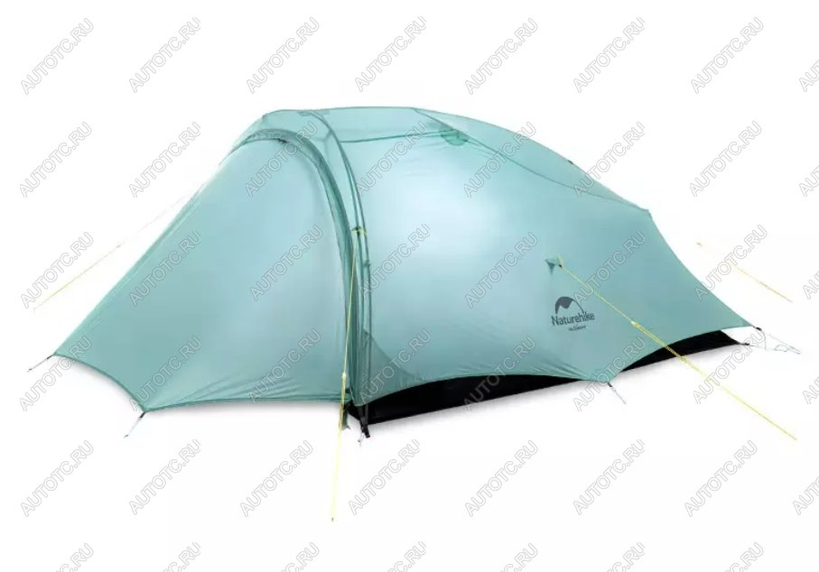 7 499 р. Палатка Naturehike Outdoor 2-местная, алюминиевый каркас, сверхлегкая, голубой (уценка)  nh20zp091-2lbl_u  с доставкой в г. Пермь