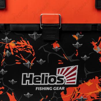2 699 р. Ящик рыболовный зимний HELIOS SHARK, 19 л, оранжевый  hs-ib-19-sho  с доставкой в г. Пермь. Увеличить фотографию 12