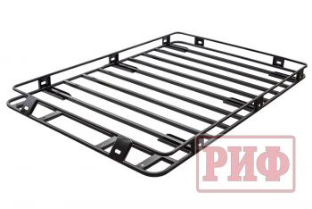 34 849 р. Багажник экспедиционный (корзина) РИФ 1200х1900 мм для Toyota Land Cruiser 100105  rif105-roof-stop  с доставкой в г. Пермь. Увеличить фотографию 2