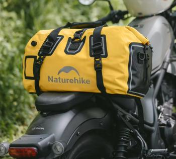 7 649 р. Гермосумка Naturehike 60 л ПВХ (желтая)  cnk2450xb015-60y  с доставкой в г. Пермь. Увеличить фотографию 11