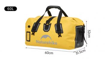 7 649 р. Гермосумка Naturehike 60 л ПВХ (желтая)  cnk2450xb015-60y  с доставкой в г. Пермь. Увеличить фотографию 2