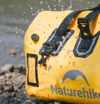 8 299 р. Гермосумка Naturehike 90 л ПВХ (желтая)  cnk2450xb015-90y  с доставкой в г. Пермь. Увеличить фотографию 7