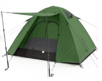 9 839 р. Палатка Naturehike P-Series 2-местная, алюминиевый каркас, зеленая  nh18z022-p-2gr  с доставкой в г. Пермь. Увеличить фотографию 1