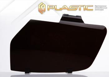 2 159 р. Защита фар CA-Plastic Hyundai IX55 EN (2006-2013) (серия Classic черный)  с доставкой в г. Пермь. Увеличить фотографию 2