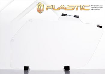 1 899 р. Защита фар Classic прозрачный CA Plastic на Mazda Familia универсал 1997-2001  с доставкой в г. Пермь. Увеличить фотографию 1