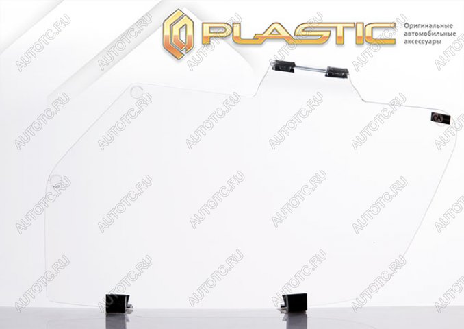 1 899 р. Защита фар Classic прозрачный CA Plastic на Mazda Familia универсал 1997-2001  с доставкой в г. Пермь