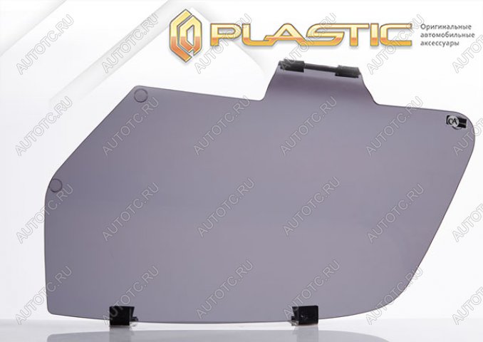 1 899 р. Защита фар Classic полупрозрачный CA Plastic на Mazda Familia универсал 1997-2001  с доставкой в г. Пермь