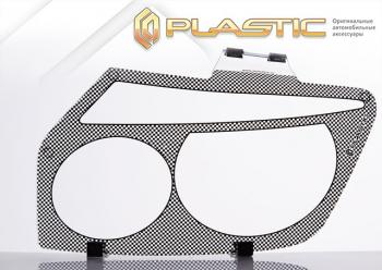2 199 р. Защита фар CA-Plastic  Toyota Mark 2  Qualis (1997-2002) седан (серия Шелкография черная)  с доставкой в г. Пермь. Увеличить фотографию 2