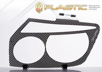 2 399 р. Защита фар CA-Plastic  Volkswagen Passat  B6 (2005-2011) седан, универсал (серия Шелкография карбон серебро)  с доставкой в г. Пермь. Увеличить фотографию 2