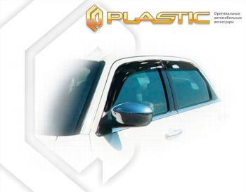 1 899 р. Дефлектора окон CA-Plastic Chrysler 300C LX седан (2004-2011) (серия Classic прозрачный)  с доставкой в г. Пермь. Увеличить фотографию 2