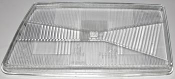 Левое стекло передней фары (пр-во Китай) BodyParts Audi 100  C3 (1982-1987) седан дорестайлинг