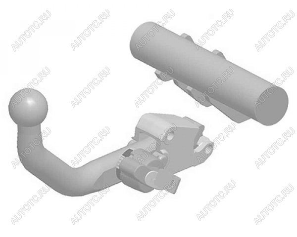 22 599 р. Фаркоп Aragon E6811AS Стальной, тип крюка: S  Volvo V40 5 Doors 2012- Volvo V40 Cross Country 2013-  Aragon e6811as  с доставкой в г. Пермь