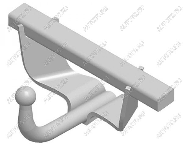 22 599 р. Фаркоп Tavials T-GAZ-08H Стальной, тип крюка: H (B, F10)  ГАЗ 3110, 31105, 31022 1997-  Tavials t-gaz-08h  с доставкой в г. Пермь