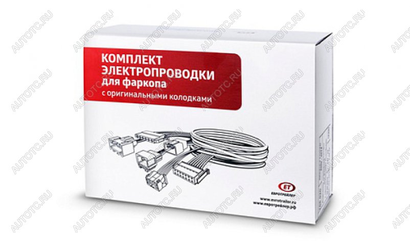 2 789 р. Комплект штатной электрики для фаркопа 7-pin Renault Sandero 2009-2014 без блока Eurotrailer 105030  с доставкой в г. Пермь