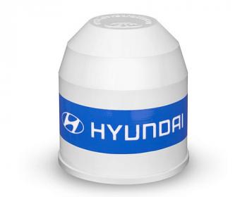 22 599 р. Колпачок для фаркопа Eurotrailer HYUNDAI Белый 108702   Eurotrailer 108702  с доставкой в г. Пермь. Увеличить фотографию 1