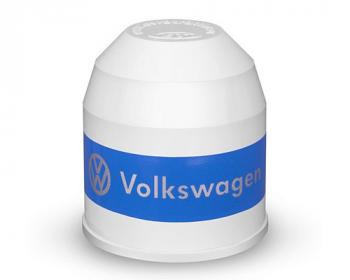 115 р. Колпачок для фаркопа Eurotrailer Volkswagen Белый 109702   Eurotrailer 109702  с доставкой в г. Пермь. Увеличить фотографию 1
