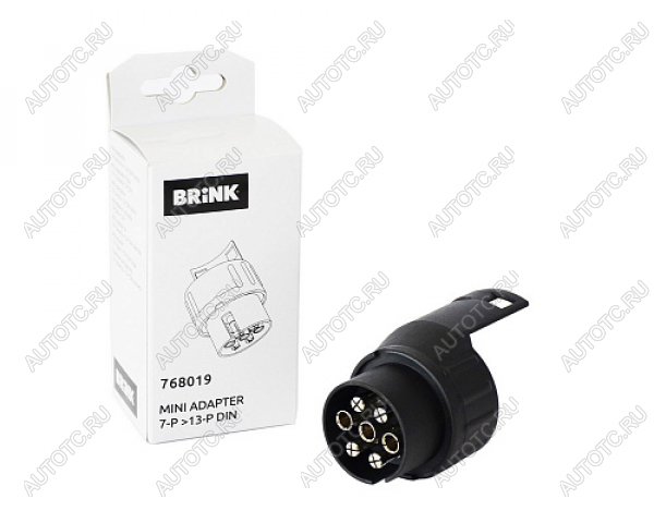 22 599 р. Переходник Brink Черный 768019 7 pin   Brink 768019  с доставкой в г. Пермь