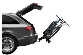 67 999 р. Велобагажник на 2 велосипеда с функцией наклона (13 pin) Thule VeloCompact 2 Honda Fit GP,GK  дорестайлинг (2013-2015)  с доставкой в г. Пермь. Увеличить фотографию 7