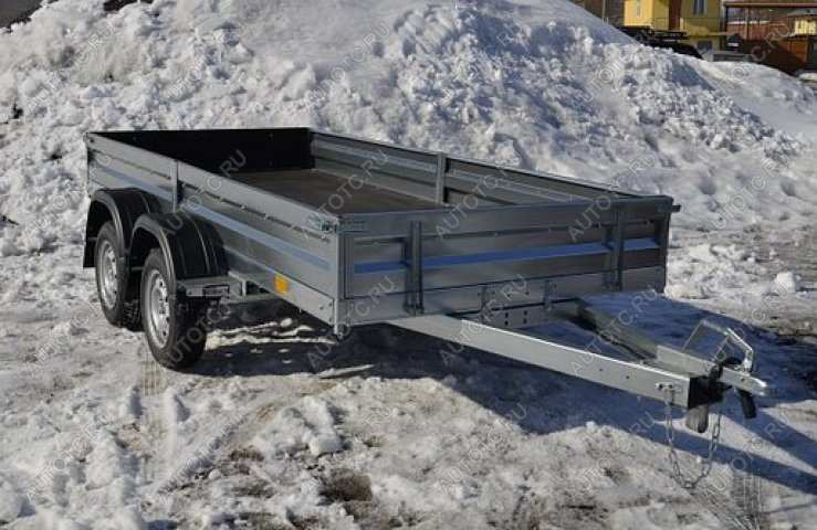 127 999 р. Прицеп A35P2В борт h-600 мм. ресс. Al-Ko (R13) AvtoS AvtoS  a35p2в  с доставкой в г. Пермь