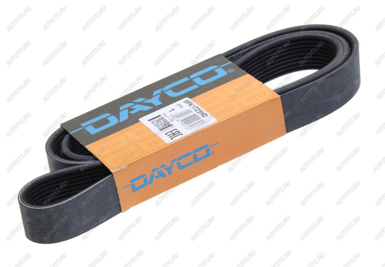 2 799 р. Ремень приводной поликлиновой 9PK1725HD DAYCO DAYCO 9pk1725hd  с доставкой в г. Пермь