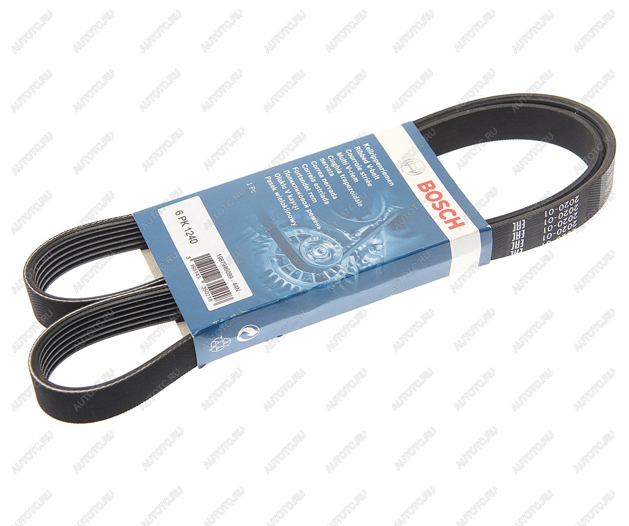 1 369 р. Ремень приводной поликлиновой 6PK1240 BOSCH BOSCH 1987946089  с доставкой в г. Пермь