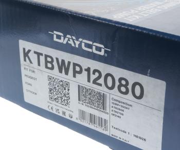 15 649 р. Комплект ремня ГРМ FORD Focus 4 с насосом водяным DAYCO DAYCO ktbwp12080  с доставкой в г. Пермь. Увеличить фотографию 5