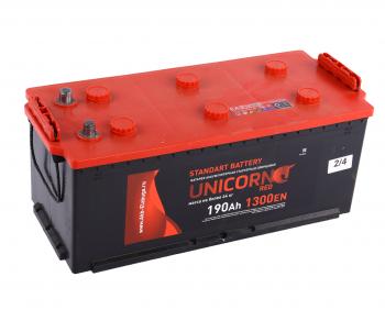 20 949 р. Аккумулятор UNICORN Red 190Ач обратная полярность UNICORN 6ст190(3)  с доставкой в г. Пермь. Увеличить фотографию 1
