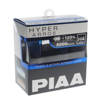 2 049 р. Лампа 12V H4 6055W P43t-38 +120% 5000K бокс (2шт.) Hyper Arros PIAA PIAA (Пиаа) he-920-h4  с доставкой в г. Пермь. Увеличить фотографию 1