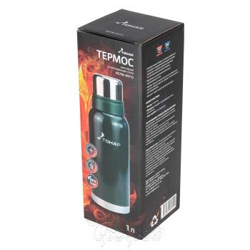 2 269 р. Термос ТОНАР 1000ML с ситечком зеленый (2 крышки-кружки)  hs.tm-057-g  с доставкой в г. Пермь. Увеличить фотографию 11